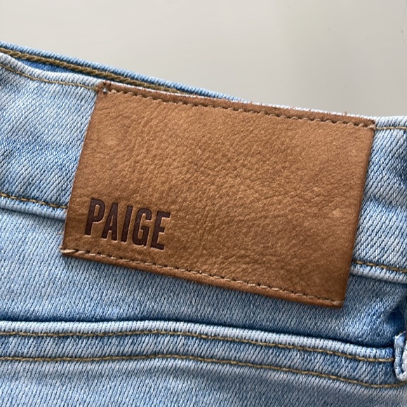 Paige Slim Straight Federal Denim - Picture 5 of 9